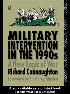 cover image of Military Intervention in the 1990s